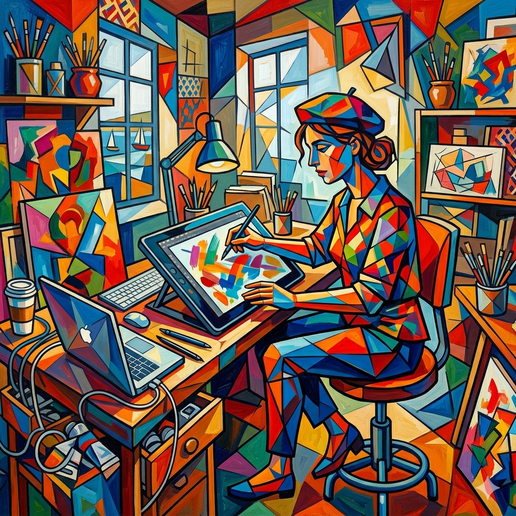 3 steps to boost creativity making digital art